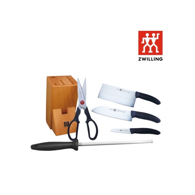 德國雙人STYLE 六件式刀座組