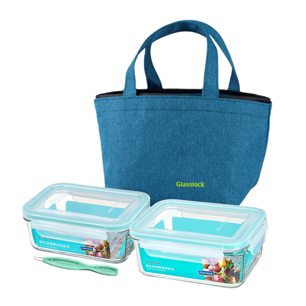 Glasslock保鮮盒四件組合