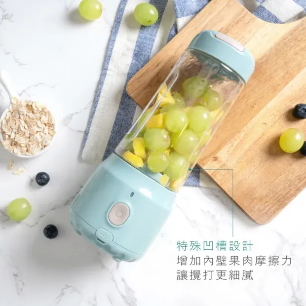 【KINYO】復古便攜果汁機 (JRU-6830)