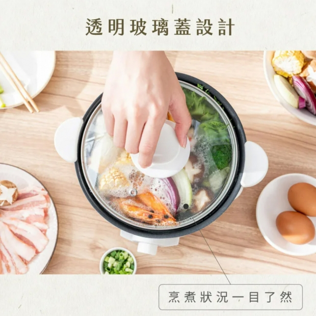 【KINYO】 3L 多功能鴛鴦電火鍋 (BP-080)