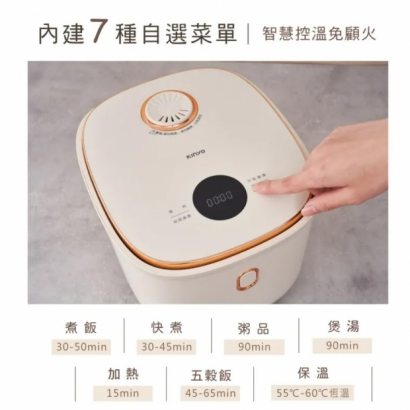 【KINYO】3L多功能微電腦電子鍋 (MEP-16)